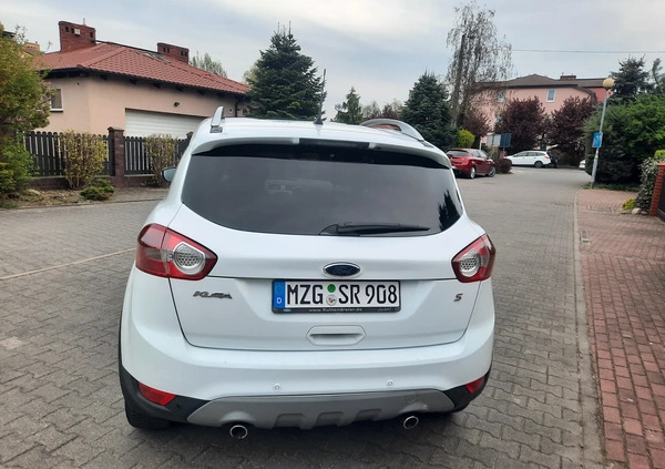 Ford Kuga cena 40999 przebieg: 185000, rok produkcji 2012 z Swarzędz małe 466